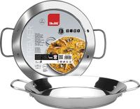 Ibili Premier Paellapan Roestvrij Staal 34 cm Zilver