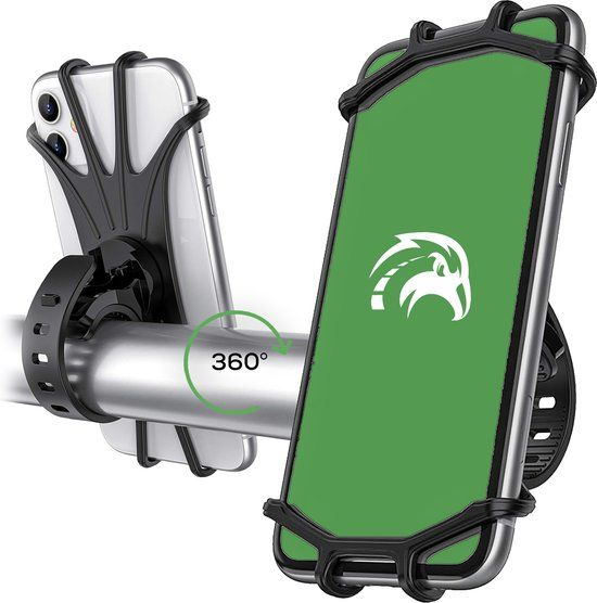 Travelhawk Telefoonhouder Fiets/Motor/Scooter/Brommer - Fiets Telefoonhouder - Telefoonstandaard - Fiets Telefoonhouder - 360 graden rotatie – Universeel - Gsm Houder Fiets