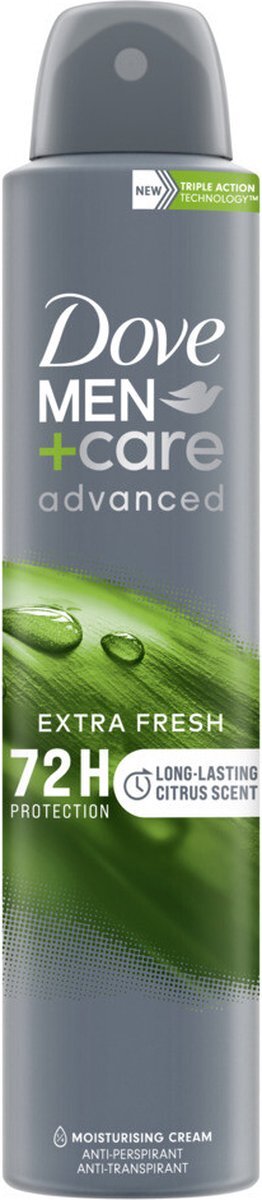 Dove Men+Care Dove Deodorant Men+ Care Extra Fresh - 6x 200 ml - Voordeelverpakking