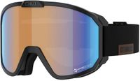 Bliz Skibril Rave Matt Black-White Logo / Orange/Blue