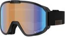 Bliz Skibril Rave Matt Black-White Logo / Orange/Blue