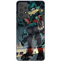 Maniacase Coque Pour Samsung Galaxy A73 izuku Midoriya Deku one for all my hero academia anime