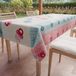 PETTI Artigiani Italiani Tafelkleed, vlekbestendig, rechthoekig, voor feestjes en baby's, keukentafel, design: feest, 04 x 6 zitplaatsen (140 x 180 cm), 100% Made in Italy