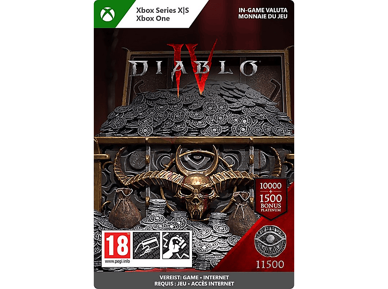 Microsoft Diablo IV - 11500 Platinum - Xbox Series X