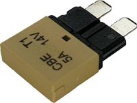 Hansor CBE1-0514 Zekeringautomaat standaard vlakzekering 5 A Lichtbruin 1 stuk(s)