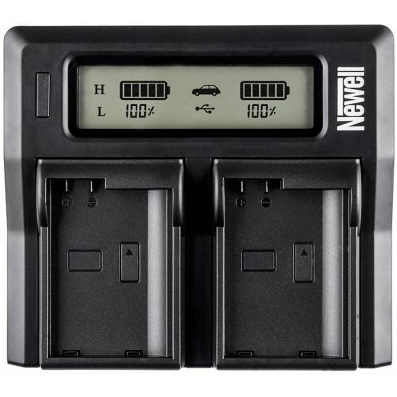 NEWELL DC-LCD TWO-Channel Charger For NP-FZ100 Batteries