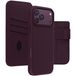 Accezz Housse en cuir 2-en-1 avec MagSafe pour Apple iPhone 18 Pro / 17 Pro - Heath Violet