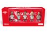 MINIX Seville - Set van 5 - PVC figuren 7 cm - V2 (Ramos, Rakitic, Mir, Navas, Fernando)