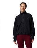 Columbia Jasper Ridge™ Pebbled Snap Fleece Met Volledige Rits Zwart S Vrouw