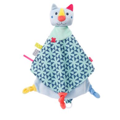 Fehn Knuffeldoekje Cat Deluxe - Multicolor