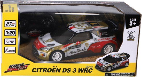 Kool Speed Citroën Ds 3 Wrc 1:20 + Licht