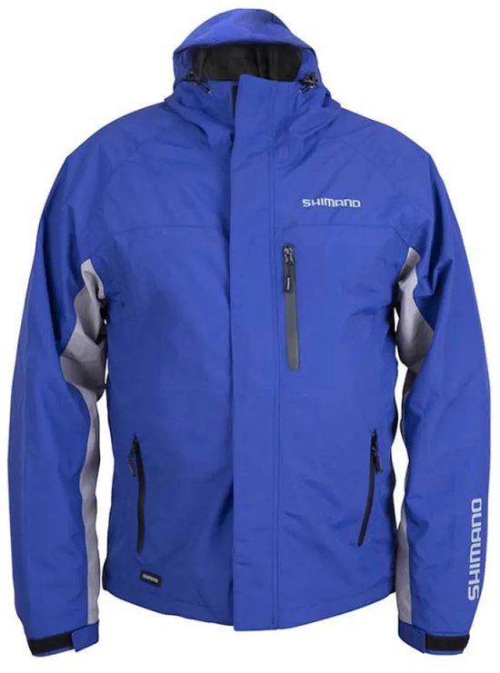 Shimano Fishing Logo Regenjas Blauw XL Man