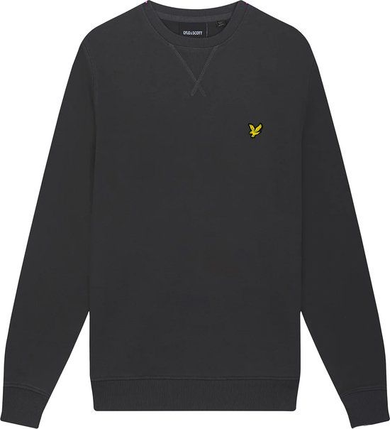 Lyle & Scott Crew Neck Sweatshirt - Men - Size L - Gunmetal