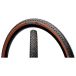 Kenda Booster Pneu Gravel 700 mm, Tubeless Ready, Souple, 120 TPI, Single Coffee