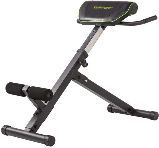 Tunturi CT40 Fitnessbank - Zwart - Verstelbaar - Incl. Training App