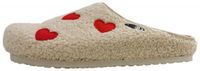 Jane Klain Chaussures pour femmes Pantoufles Beige Loisir