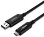 Lindy 43395 USB-kabel USB 3.2 Gen 1 (3.1 Gen 1) 10 m USB A USB C Zwart