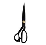 BOHIN France Koolstofrijk Staal Zwart (28cm) Professioneel Maatwerk Schaar met Rubber Gecoat Hendel - 1 Stuk