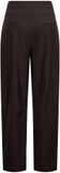 &Co Woman travelstof slim fit broek - donkerbruin