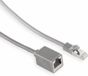 S-Impuls S/FTP CAT7 câble d'extension réseau | LSZH | gris | 1 mètre
