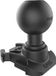 RAM Mount B-kogel (25 mm) Adapter voor GoPro Montageplaat - RAP-B-202U-GOP2