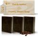 GREEN FADEL Aleppo Zeep Luxe - geur van Oudh & Amber - 3 stuks - Olijfolie & Laurierolie - Natuurlijke Zeep - Handgemaakt - Lichaams- en handzeep