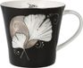 Koffie-/theekop Goebel Lotus Koffie / Thee Mok Ginkgo zwart Beker - porselein - 350ml