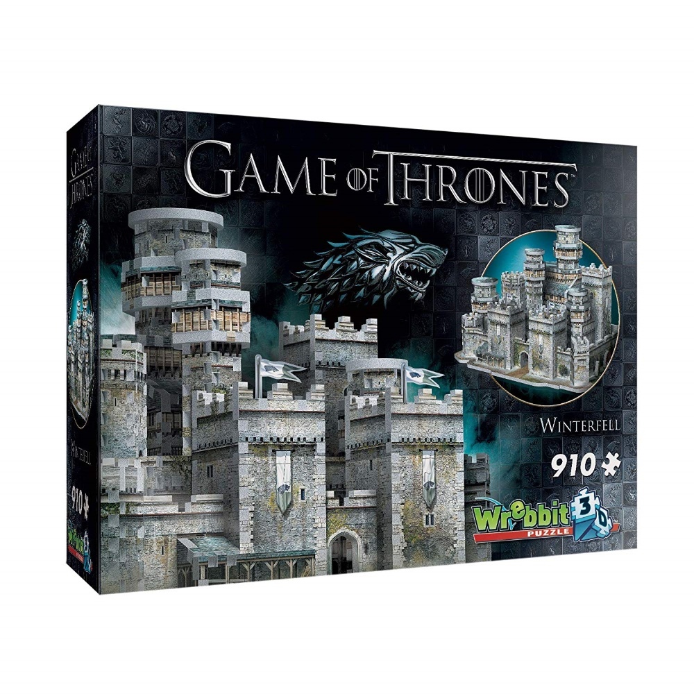 wrebbit 3D Puzzle - Game of Thrones Winterfell (910 stukjes