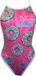 Turbo Comic Donut Revolution Maillot de bain Rose L Femme