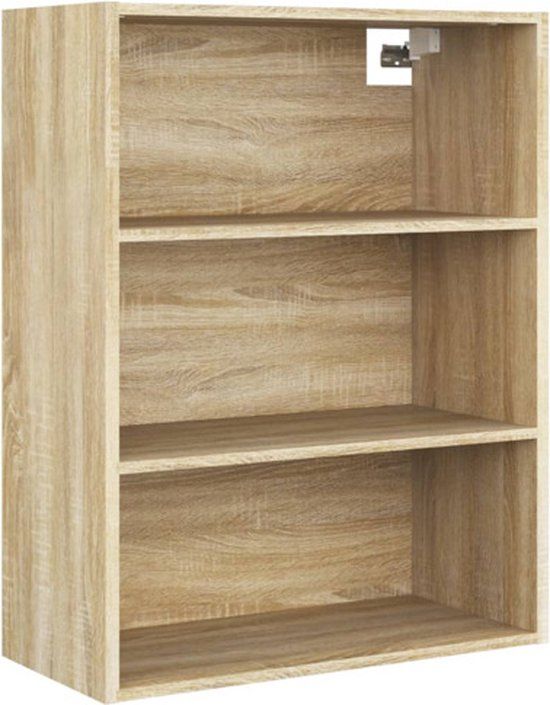 vidaXL Hangkast - Sonoma Eiken - 69,5x32,5x90 cm