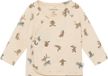 Noppies T-shirt all over print - Buttercream - Maat 74