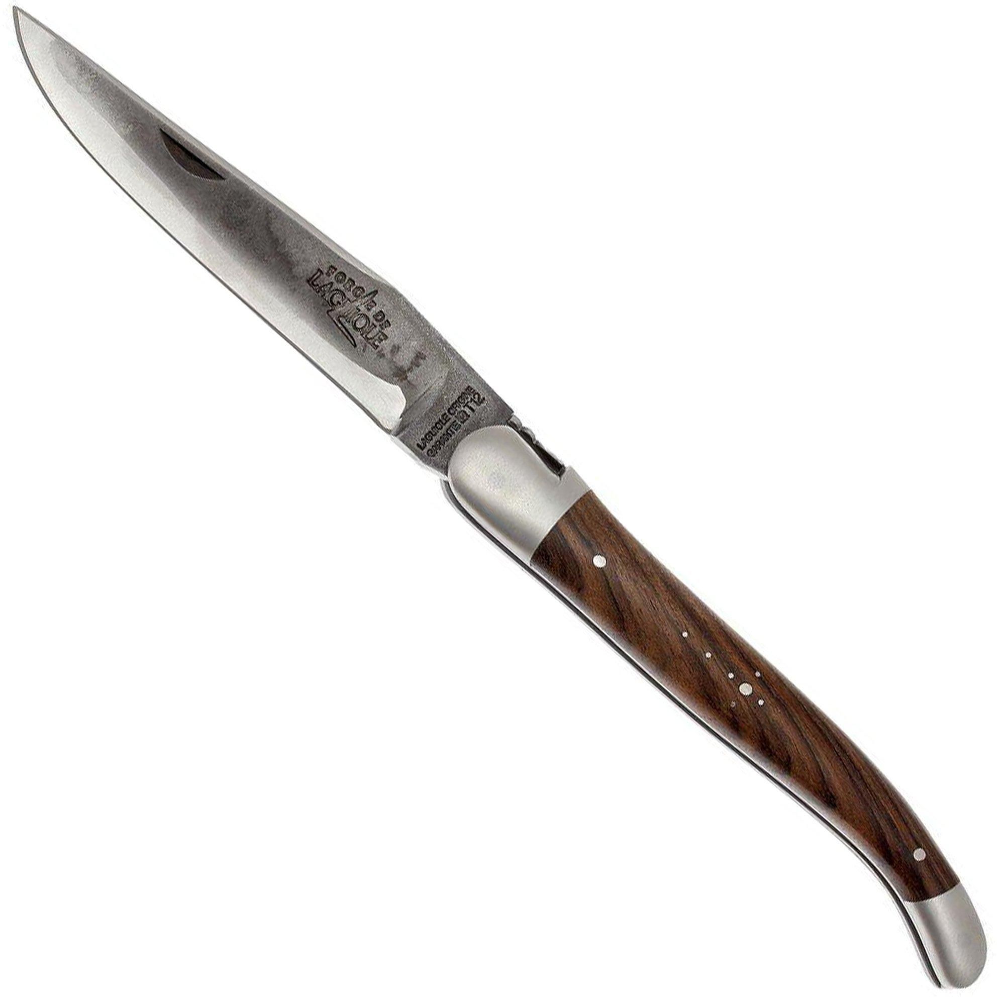 Forge de Laguiole 12cm Walnut, Brut de Forge 1212FINNOSATBDF