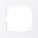 Merten Afdekraam - M-Pure - 1-voudig - Actief wit