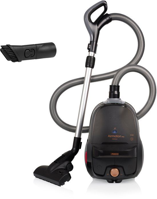 Princess Airmotion Pro Stofzuiger - 336090 - Zwart - 800W - Met zak