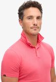 Superdry Studios Jersey Korte Mouw Poloshirt Rood 3XL Man