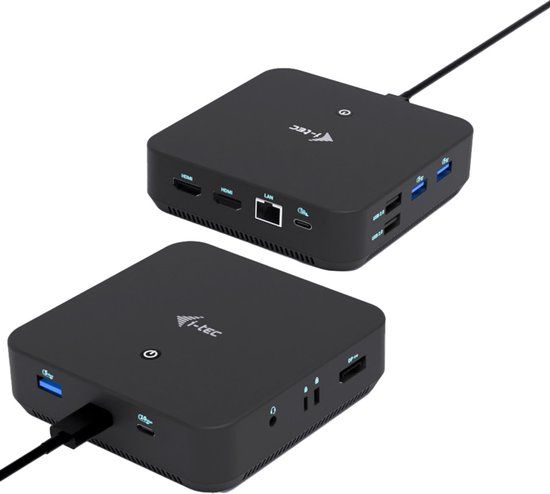 I-tec USB-C DP Dual HDMI Docking Station with Power Delivery 100 W