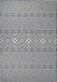vidaXL Buitenkleed met patroon platgeweven 160x230 cm blauw