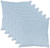 vidaXL Taie d'oreiller Bleu clair 65 x 65 cm (6 pièces)