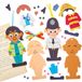 Baker Ross FN058 Alledaagse Helden Bladwijzer Sets - Set van 6, Wereld Boeken Dag Sets, Bladwijzer Maken voor Kinderen