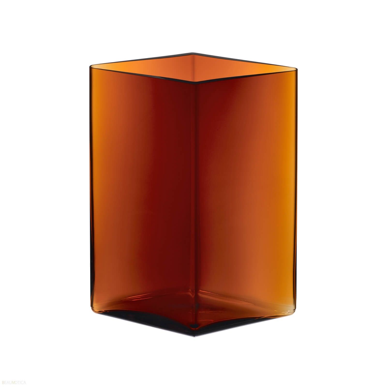Iittala Ruutu Vaas 20.5 x 27 cm - Koper