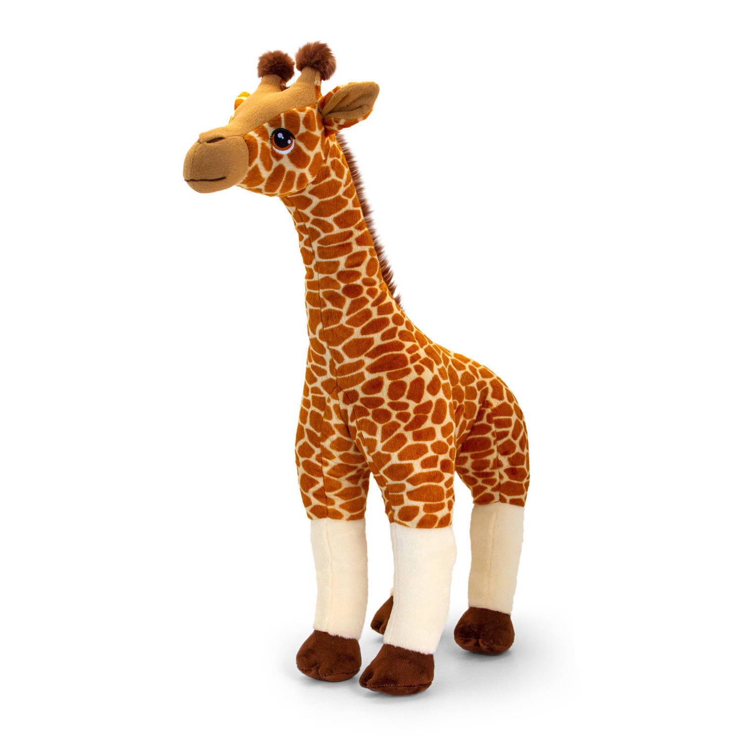 Keel Toys Pluche knuffel dieren giraffe 70 cm - Knuffelbeesten speelgoed