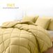 Sleep comfy Nova Bedtextile BV Sleep Comfy - Deluxe 2-in-1 All Year Dekbed - 140x200 cm - Taupe - met 1 Kussensloop 60x70 cm