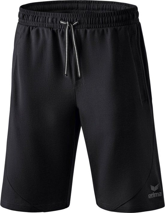 Erima Essential Sweatshort Heren - Zwart - XL