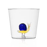 Ichendorf Milano Esc glas, borosilicaatglas, modern Italiaans design, glas met figuur, 8 x 8,5 cm