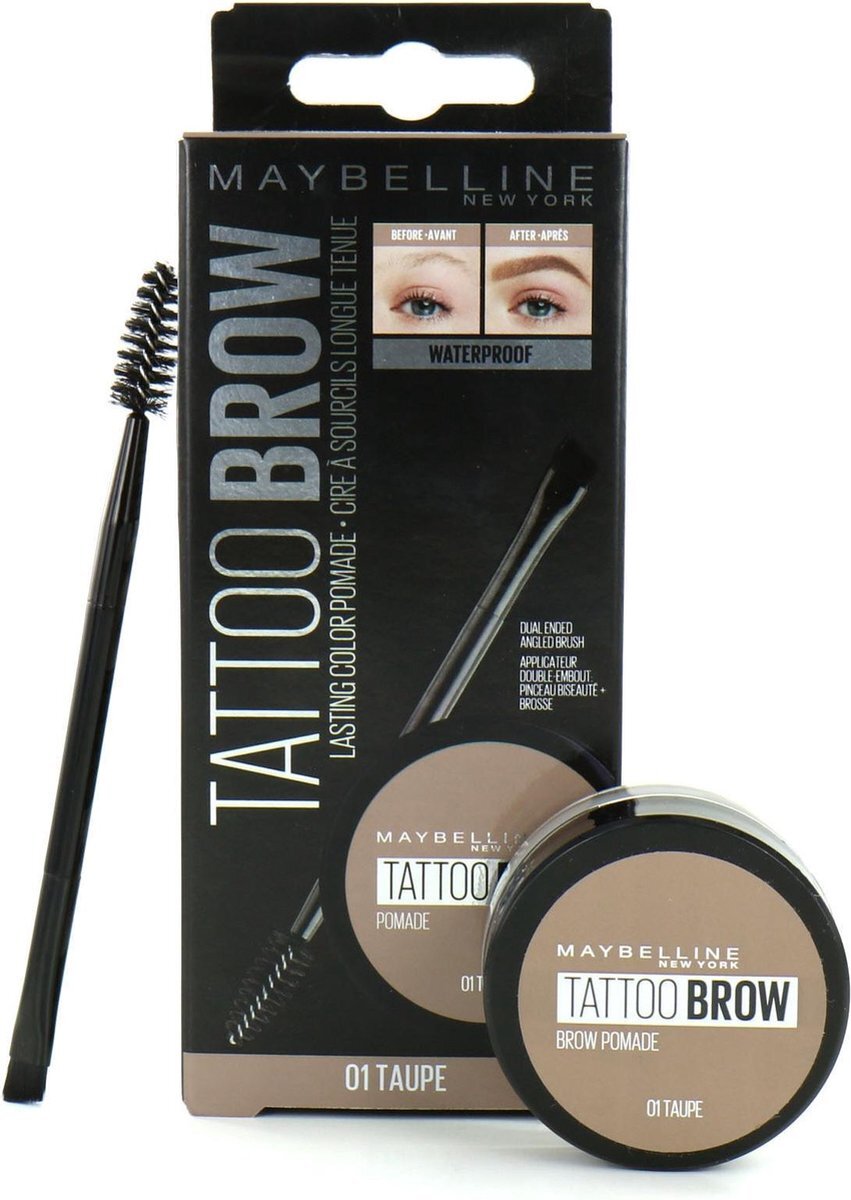 Maybelline MAY ES TAT.BROW POMADE POT NU 01 TAUPE
