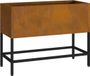 vidaXL Verhoogde Tuin Plantenbak Roestig 60 x 26 x 45 cm Cortenstaal