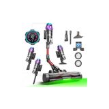 Ultenic Accustofzuiger 55 kPa/600 W, 80 minuten looptijd | Multi-cycloonfiltratie, touchscreen, wandlaadstation, anti-klitborstel voor dierenharen, tapijten, harde vloeren