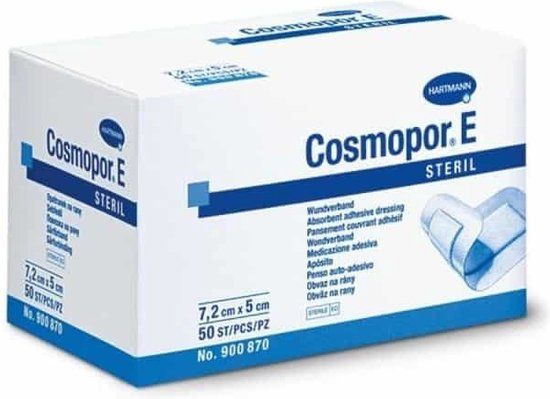 Hartmann Cosmopor E - Zelfklevend Wondverband - 7,2 x 5cm - 50 Stuks