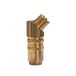 Riegler Temperatuurkoppeling DN 6, buitendraad, messing 2.0401, G 1/4 45 °, PN max. 15 bar, medium/omgevingstemperatuur -20 °C tot 160 °C.