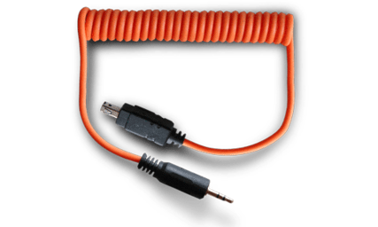 Miops 0791154017470 - Camerakabel - Oranje - 1 m - Canon